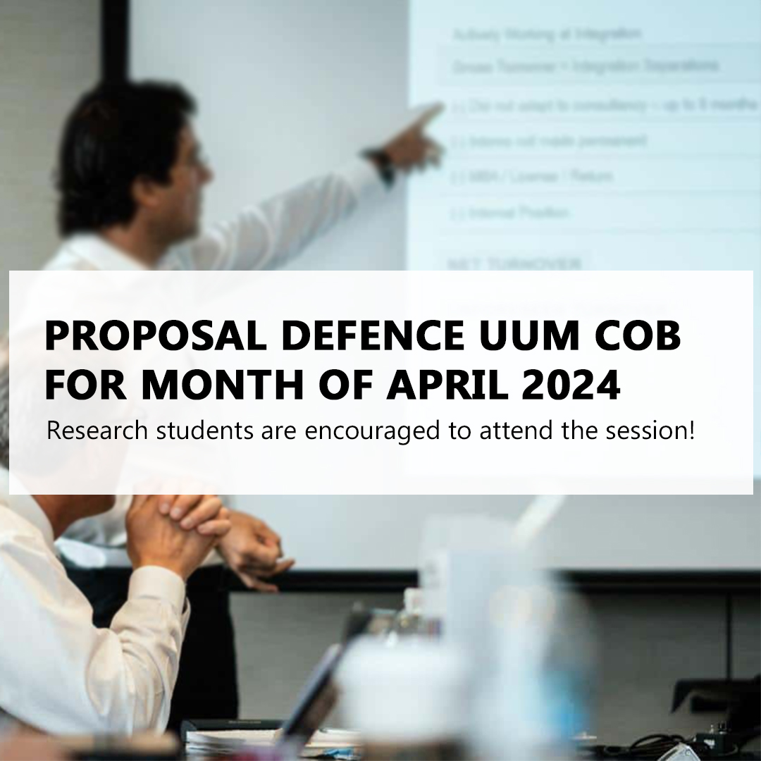 PROPOSAL DEFENCE UUM COB FOR MONTH OF APRIL 2024