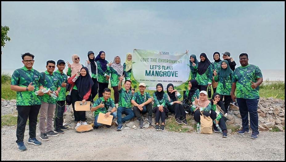 OYAGSB DAN PELAJAR ANTARABANGSA BANTU TAMBAH BAIK EKOSISTEM DAN BIODIVERSITI NEGARA