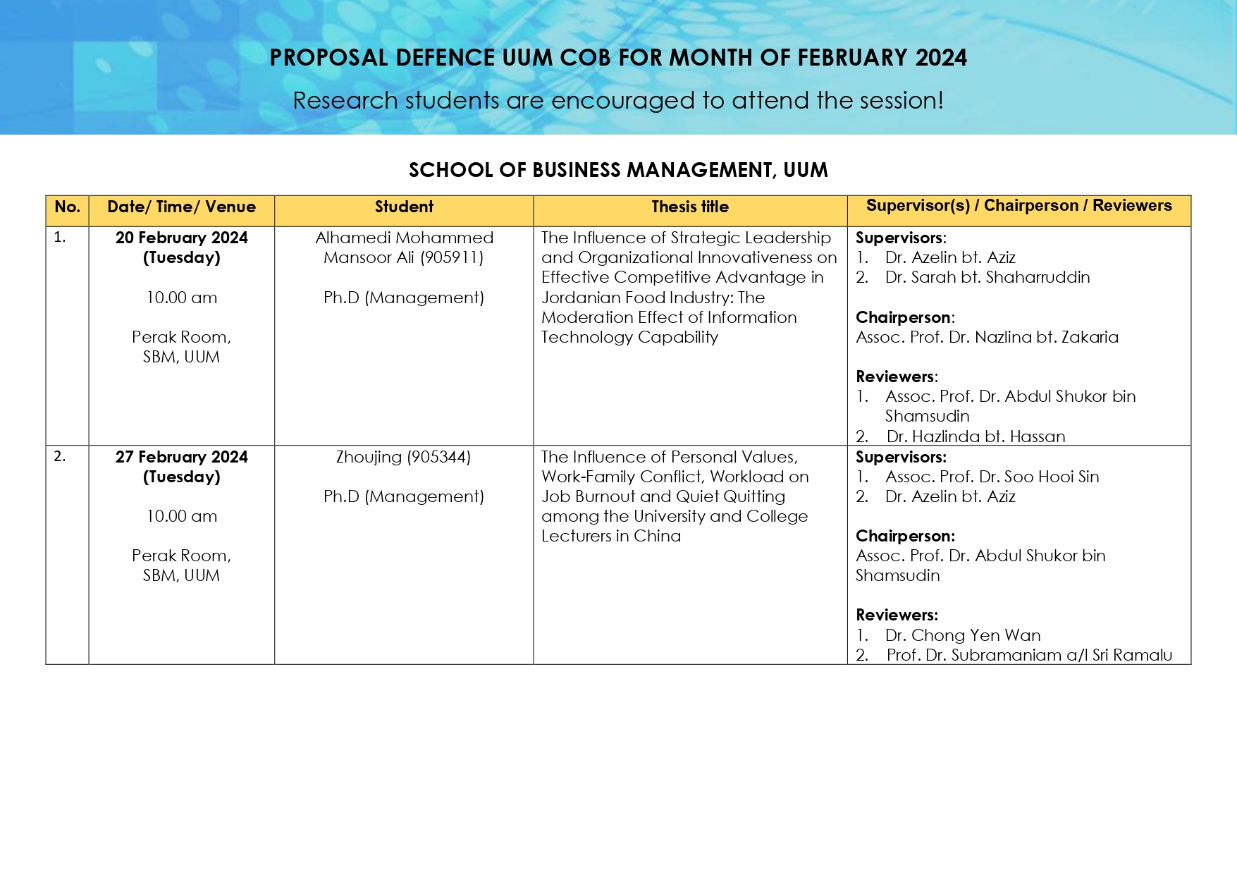 Proposal Defence PD Monthly February page 0001
