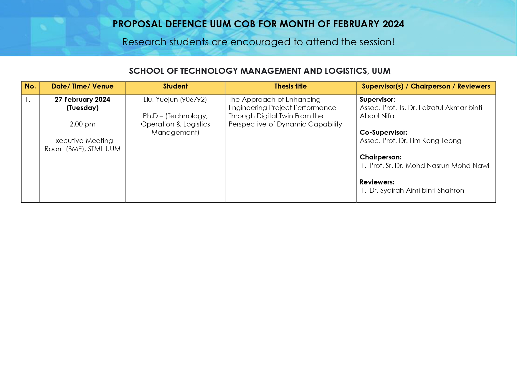 Proposal Defence PD Monthly February page 0004