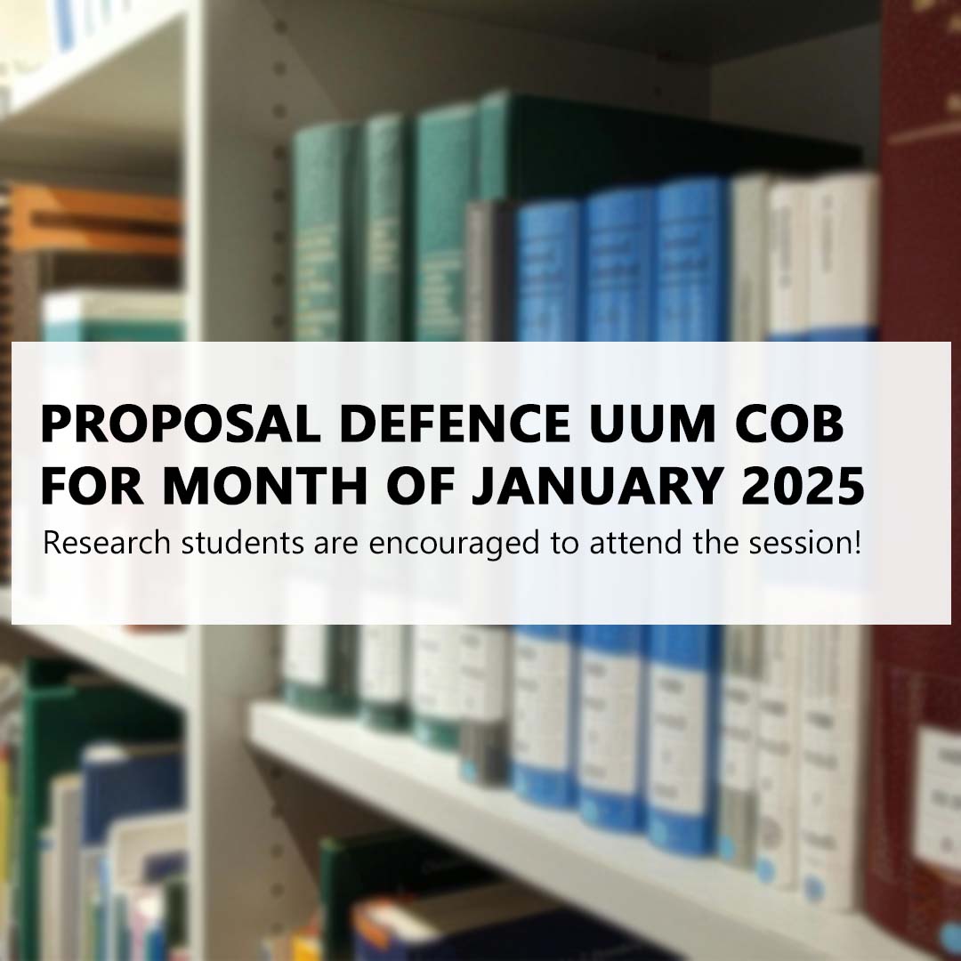 PROPOSAL DEFENCE UUM COB FOR MONTH OF JANUARY 2025